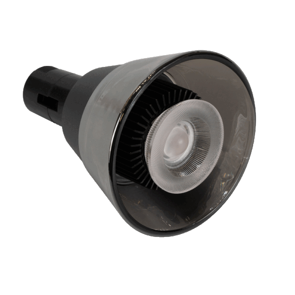 Small Cone-shaped Glass Spotlight